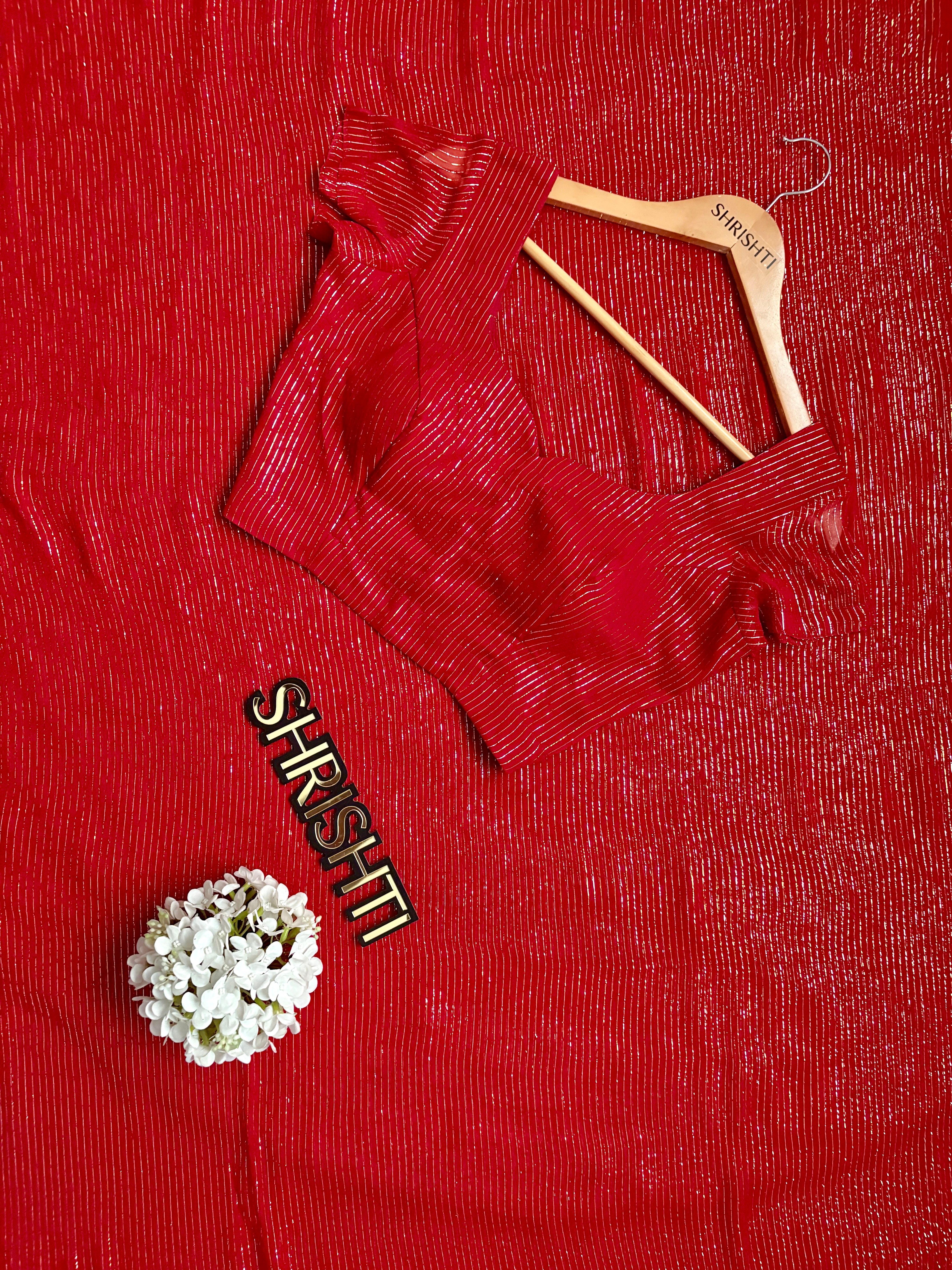Crimson Aura - Pure viscose