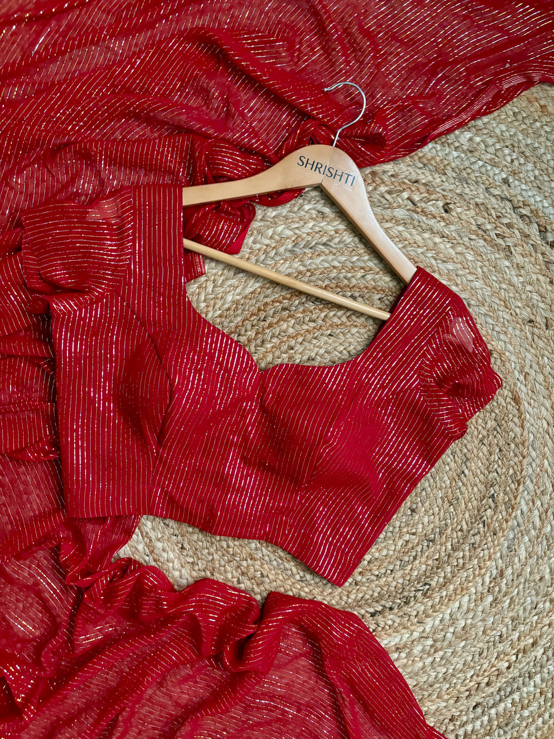 Crimson Aura - Pure viscose