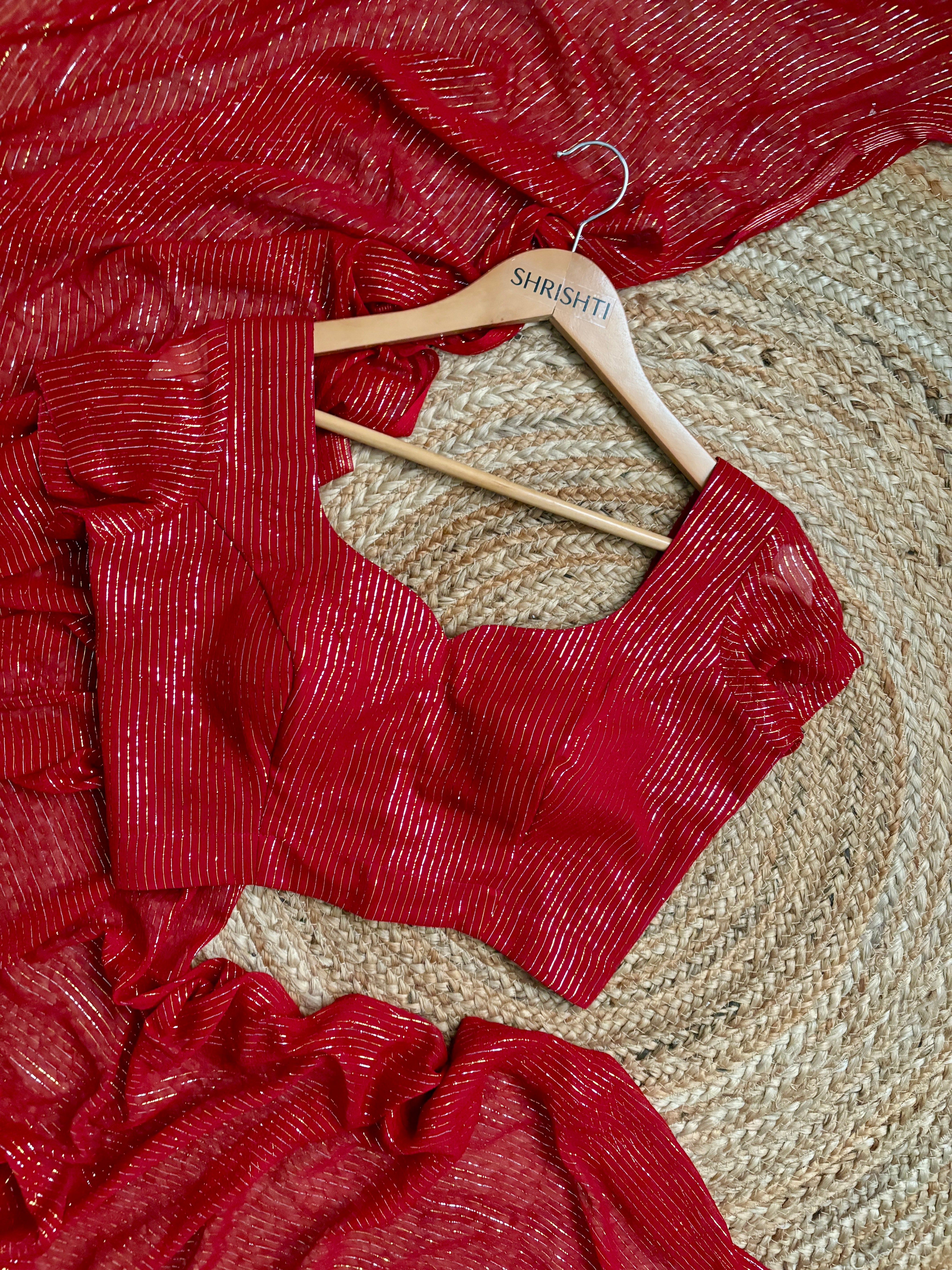 Crimson Aura - Pure viscose