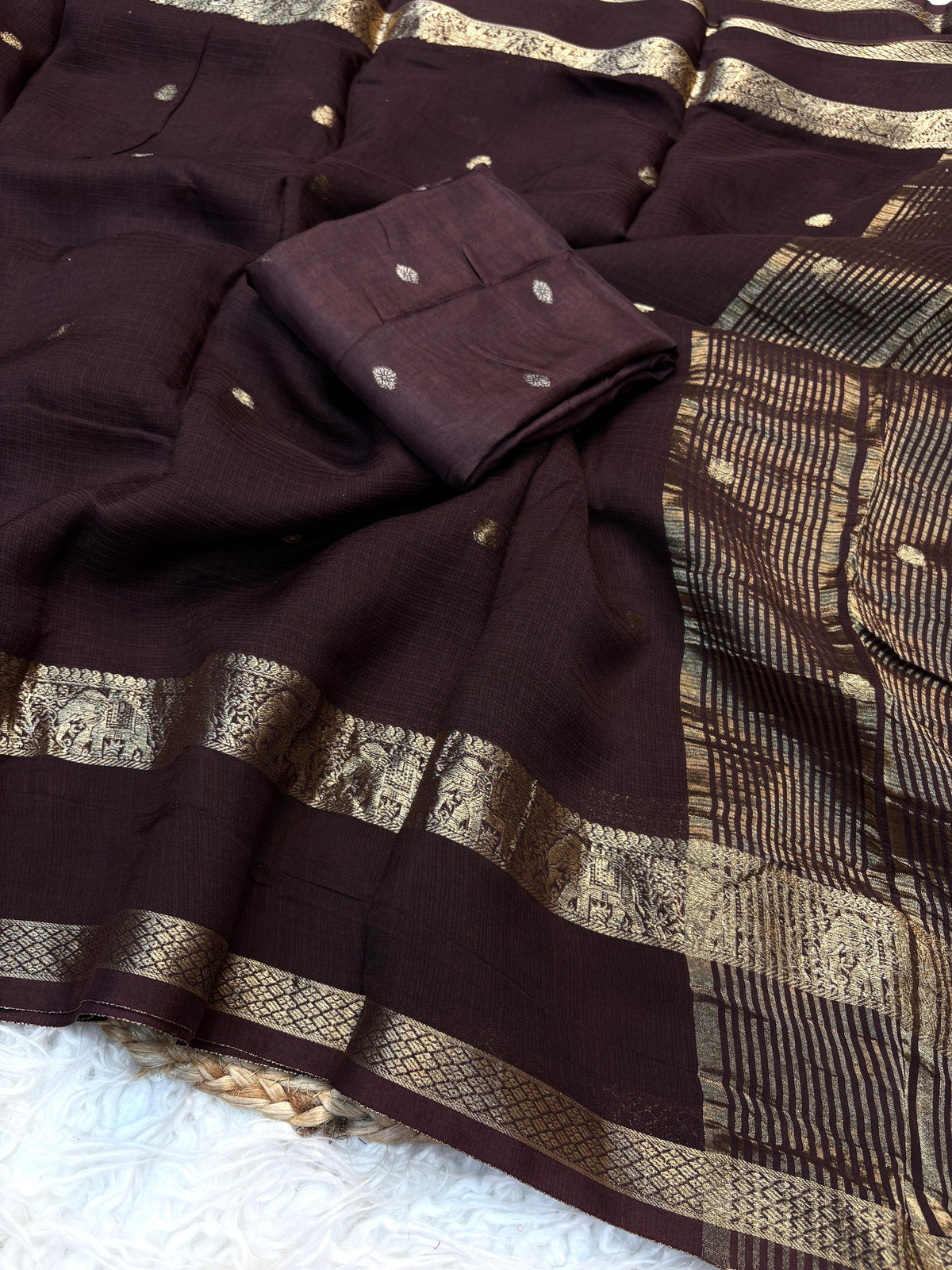 MBS015 - Kota ( Unstitched blouse )