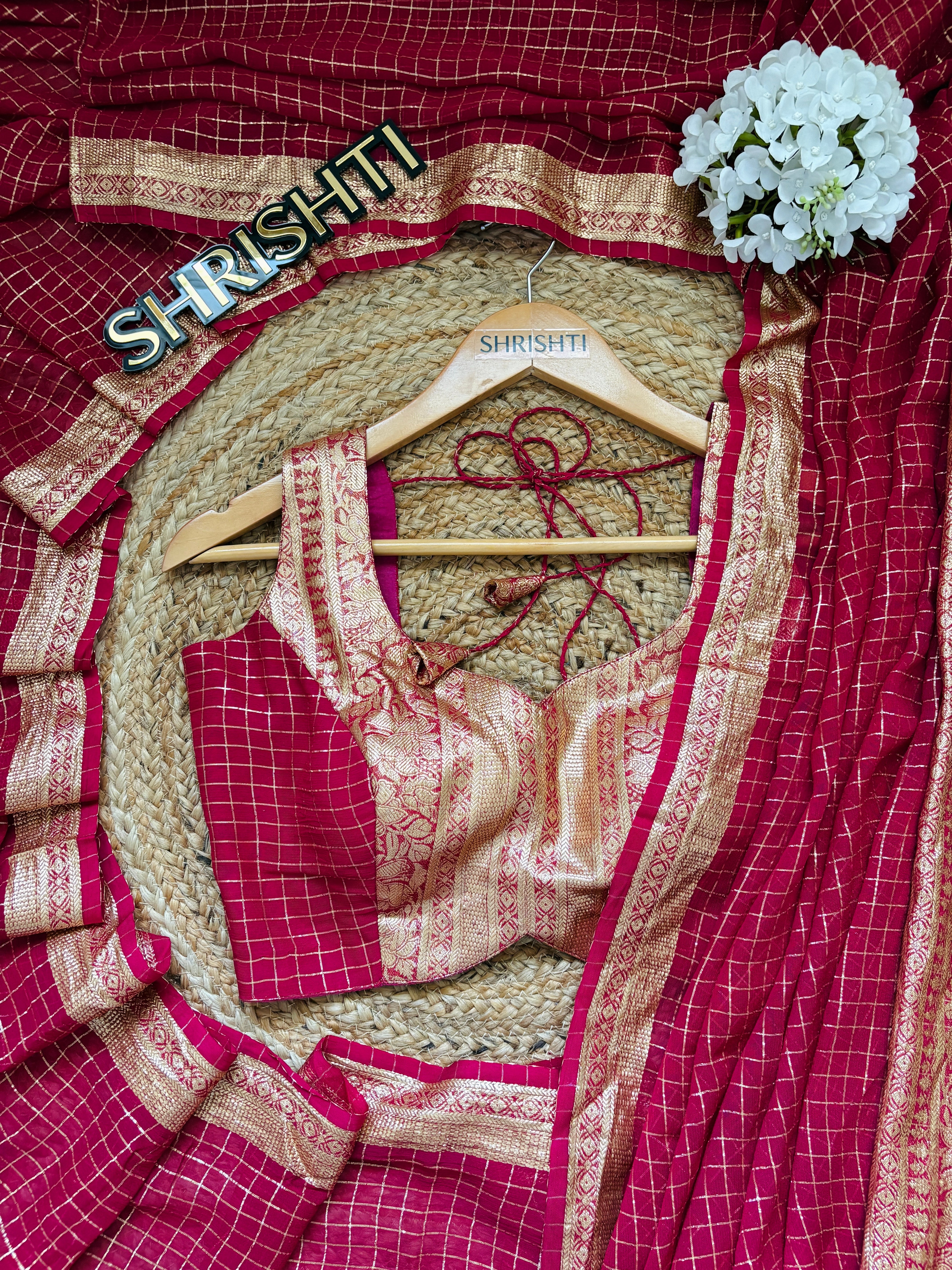 Yamini - Viscose checks