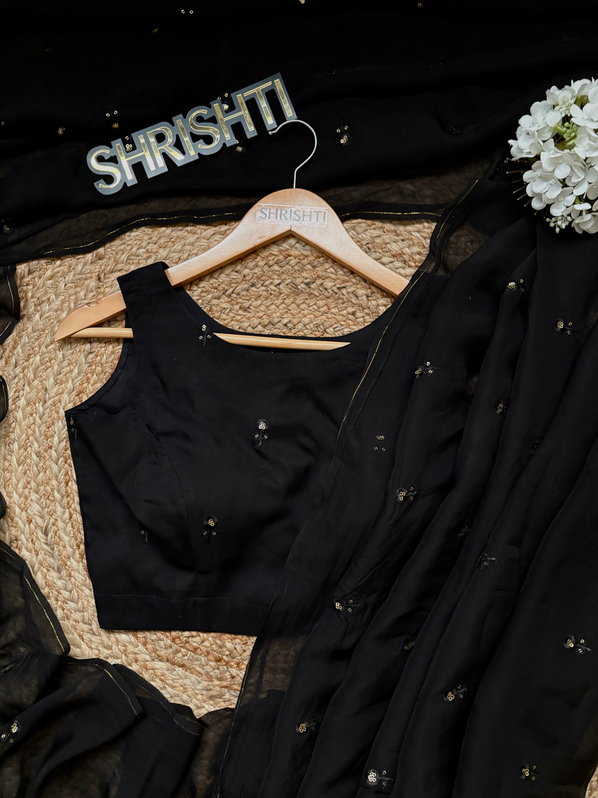 jasmine - pure silk organza