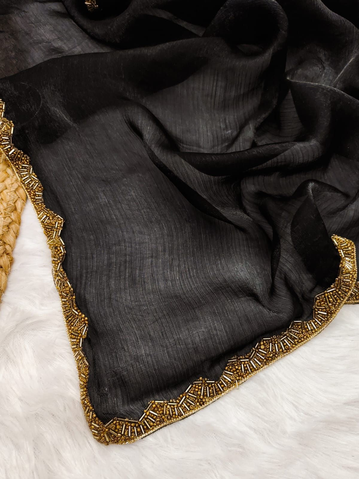 Queen - Metallic Chiffon