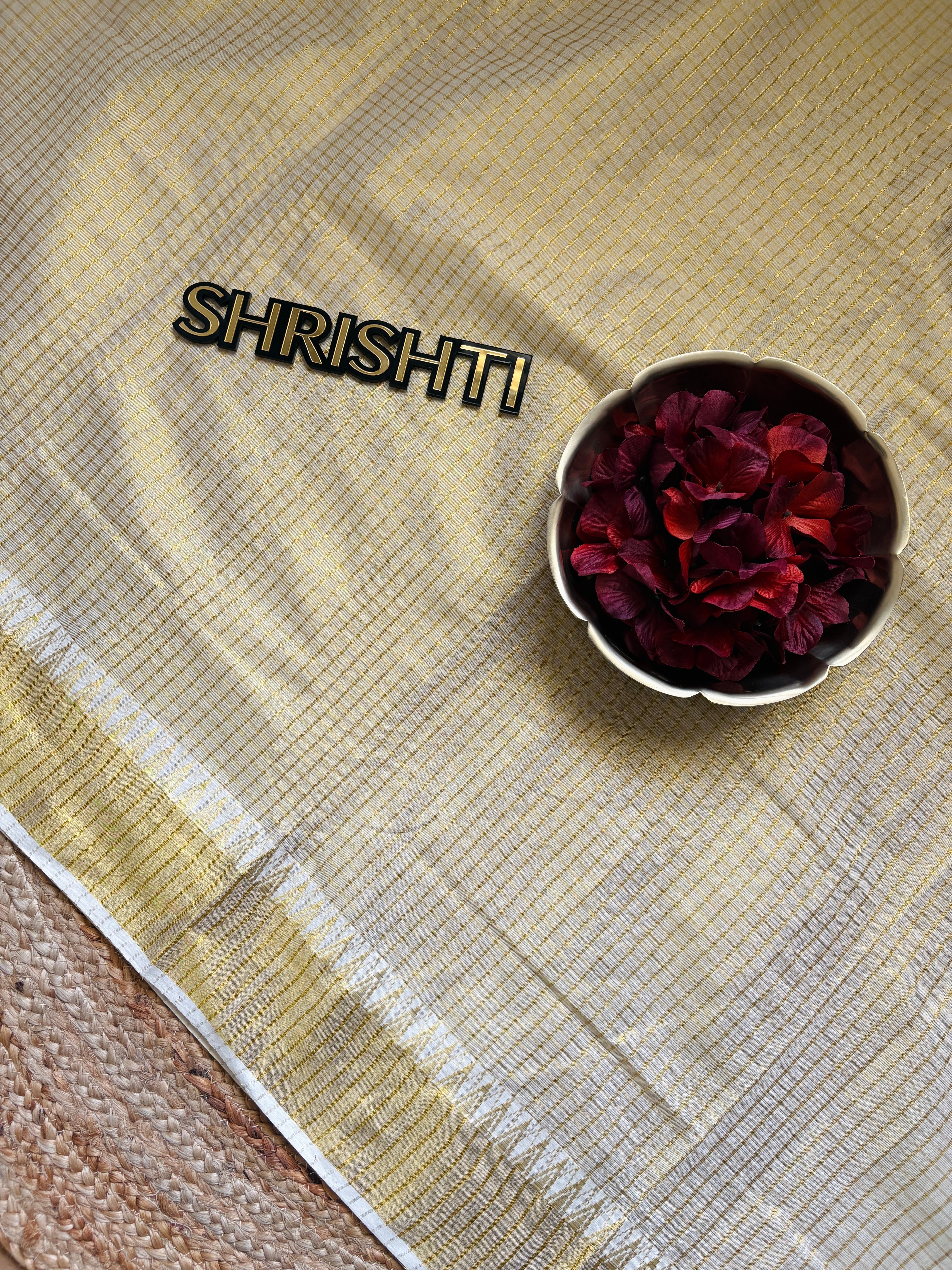 Indira tissue - Kerala saree