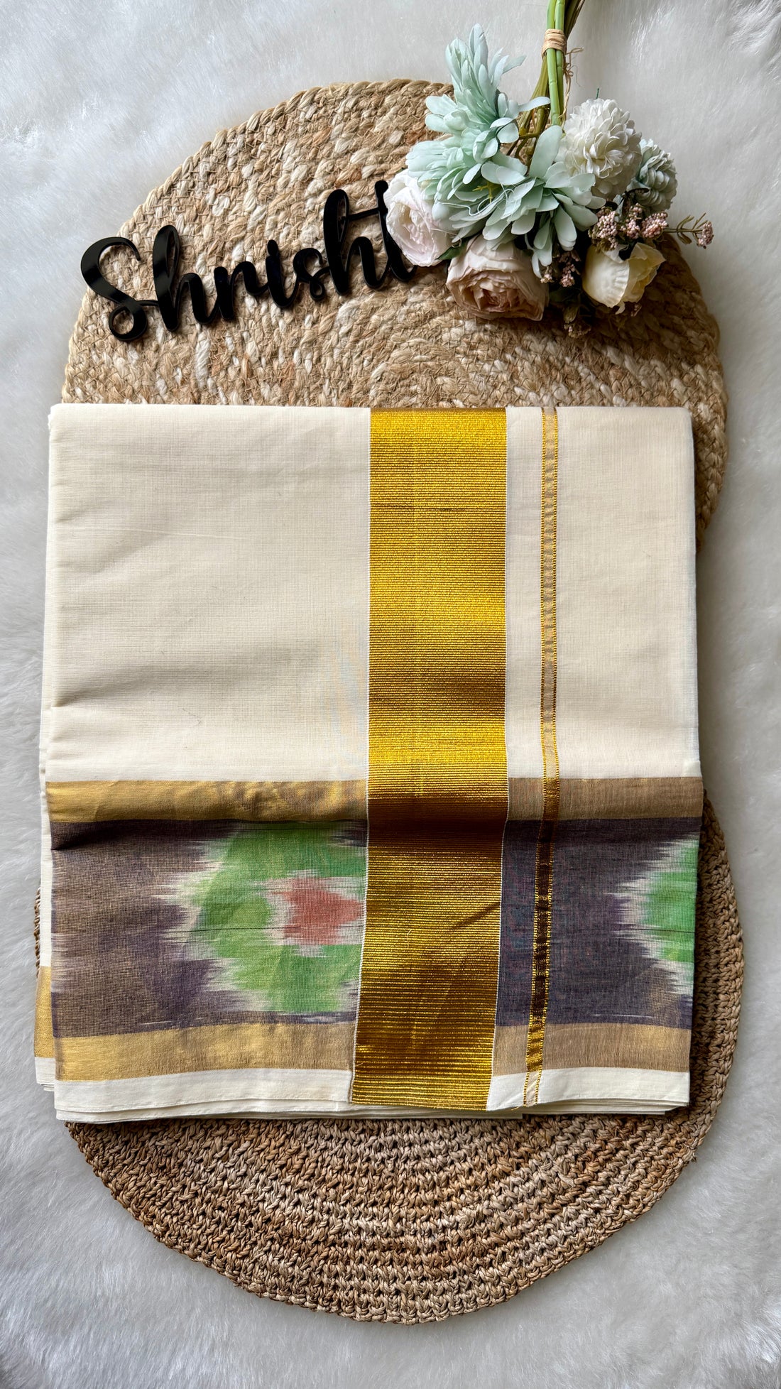 Ganga - Kerala saree