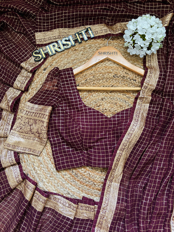 Yamini - Viscose checks