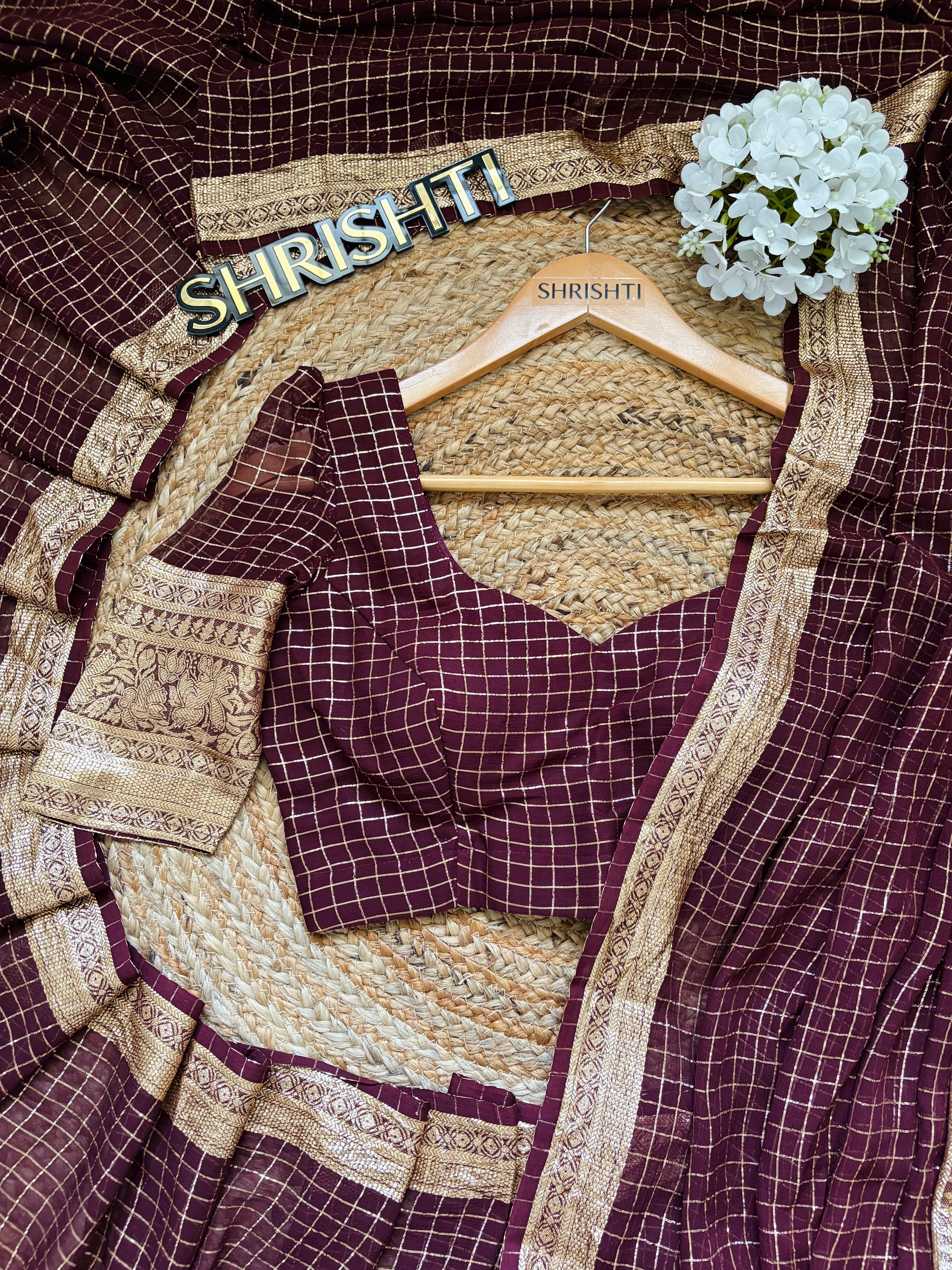 Yamini - Viscose checks