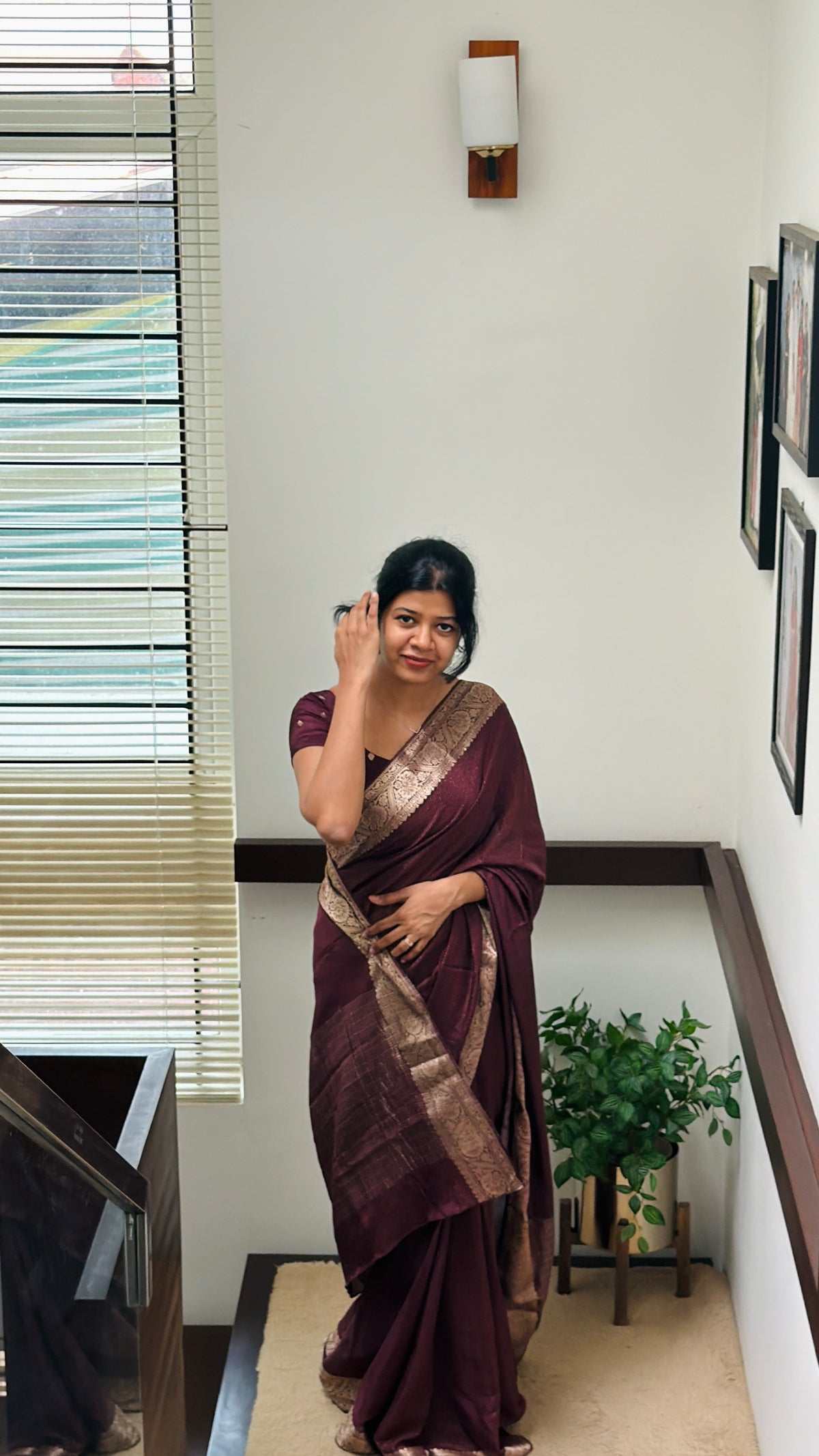 Diya 2.0 - pure chinnon (unstitched blouse)