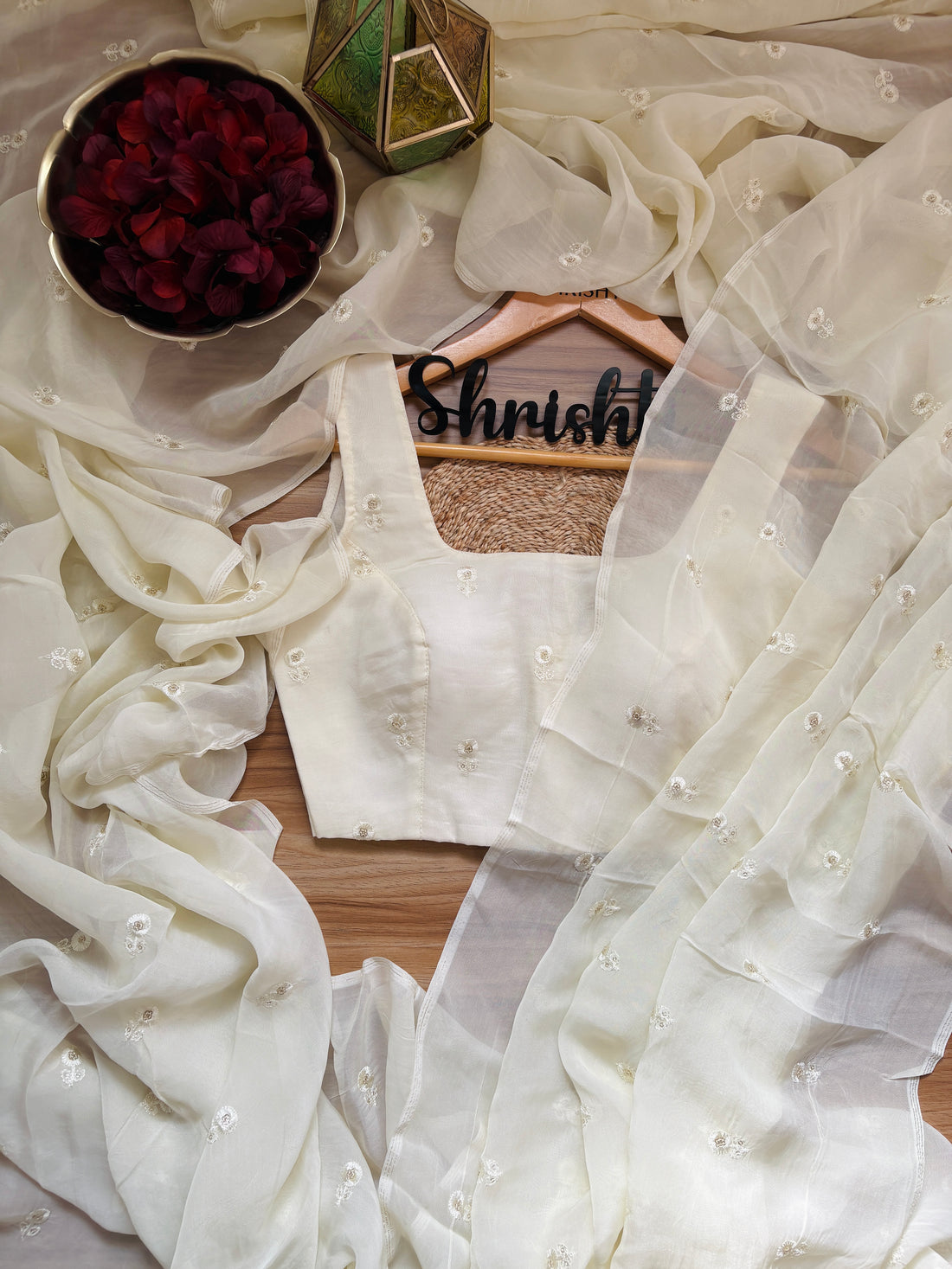 jasmine - pure silk organza