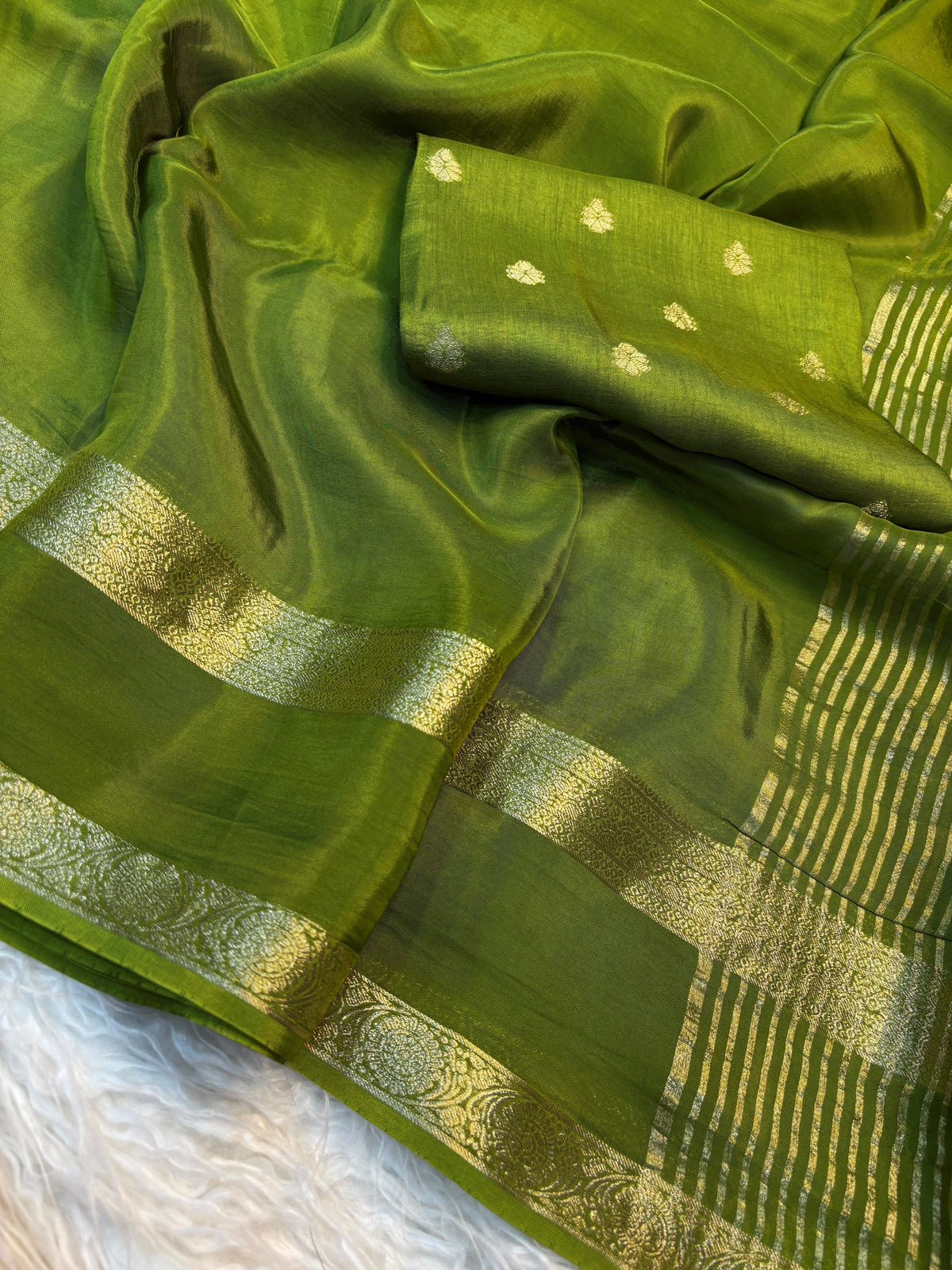 MBS041 - Mysore Viscose crepe (Unstitched blouse )