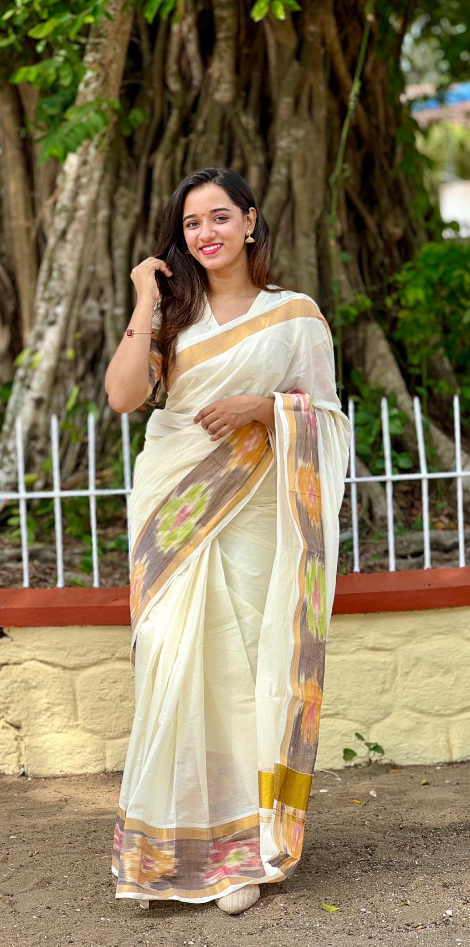 Ganga - Kerala saree