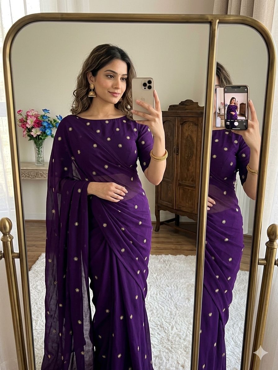 Yara - Crushed Georgette