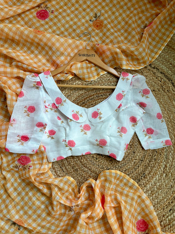 Petal pop sunflower - Cotton linen