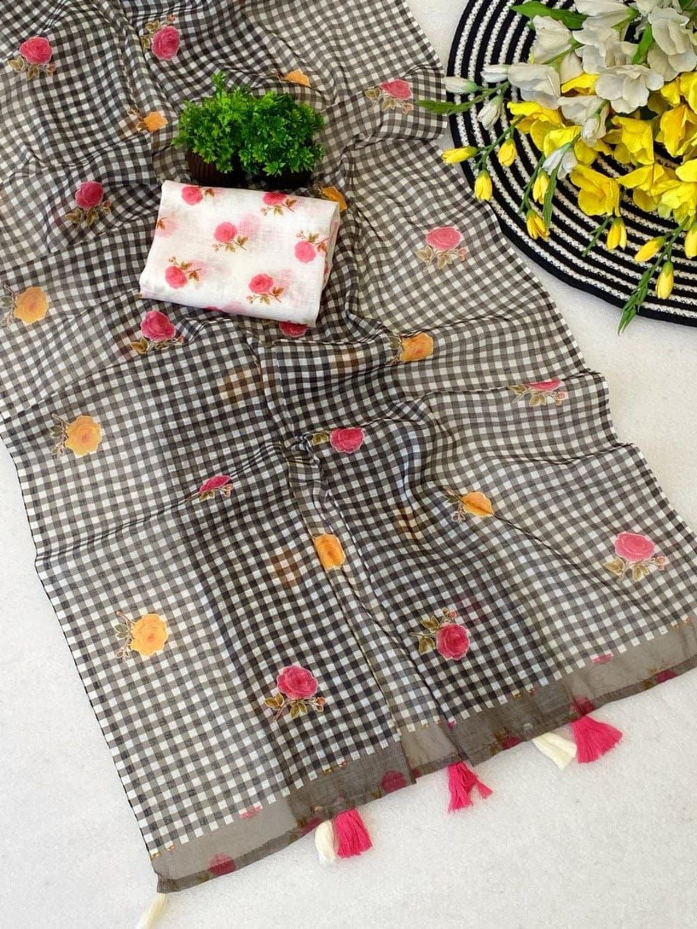 Petal pop combo - Cotton linen