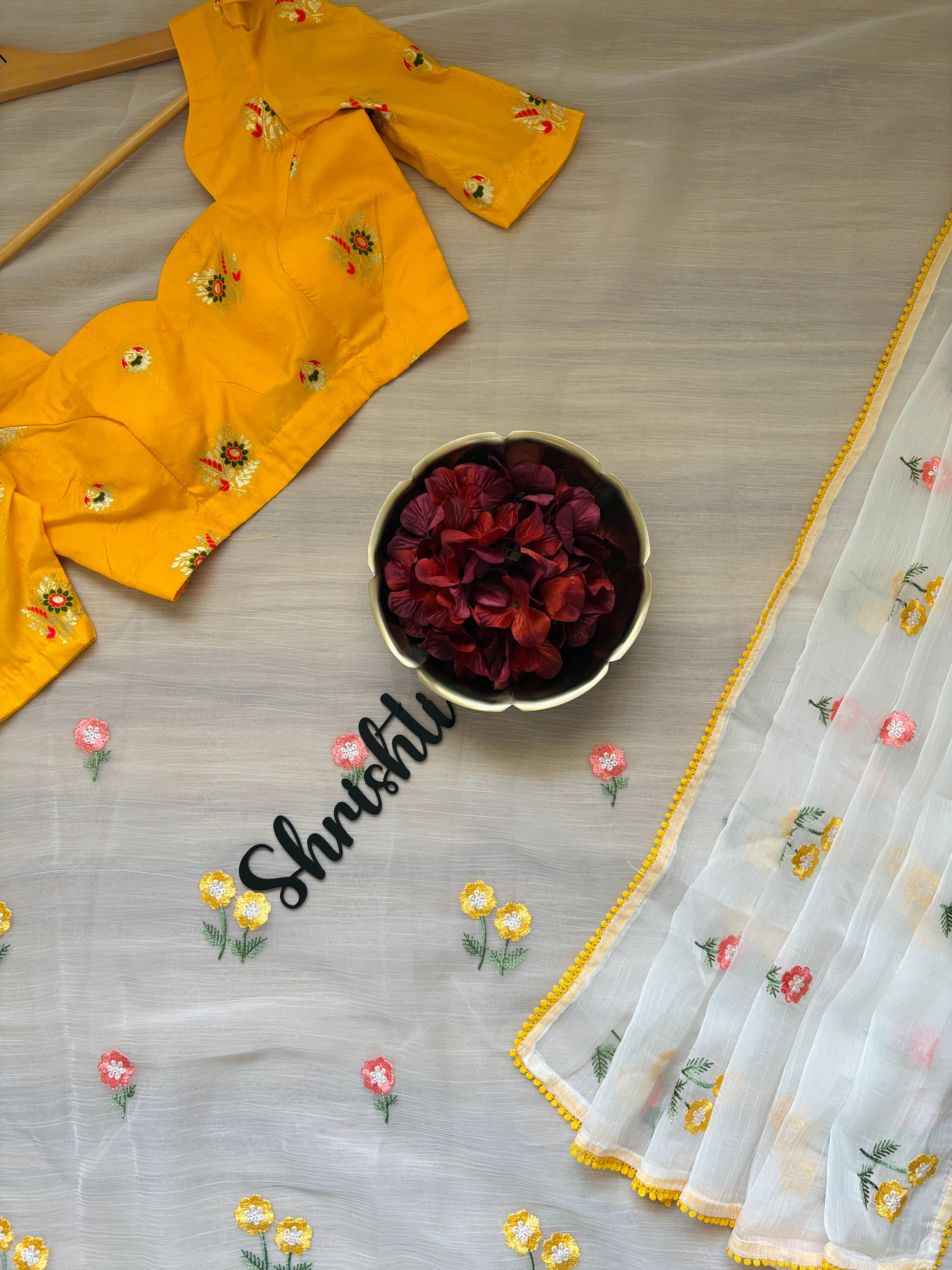 Sunflower- Organza