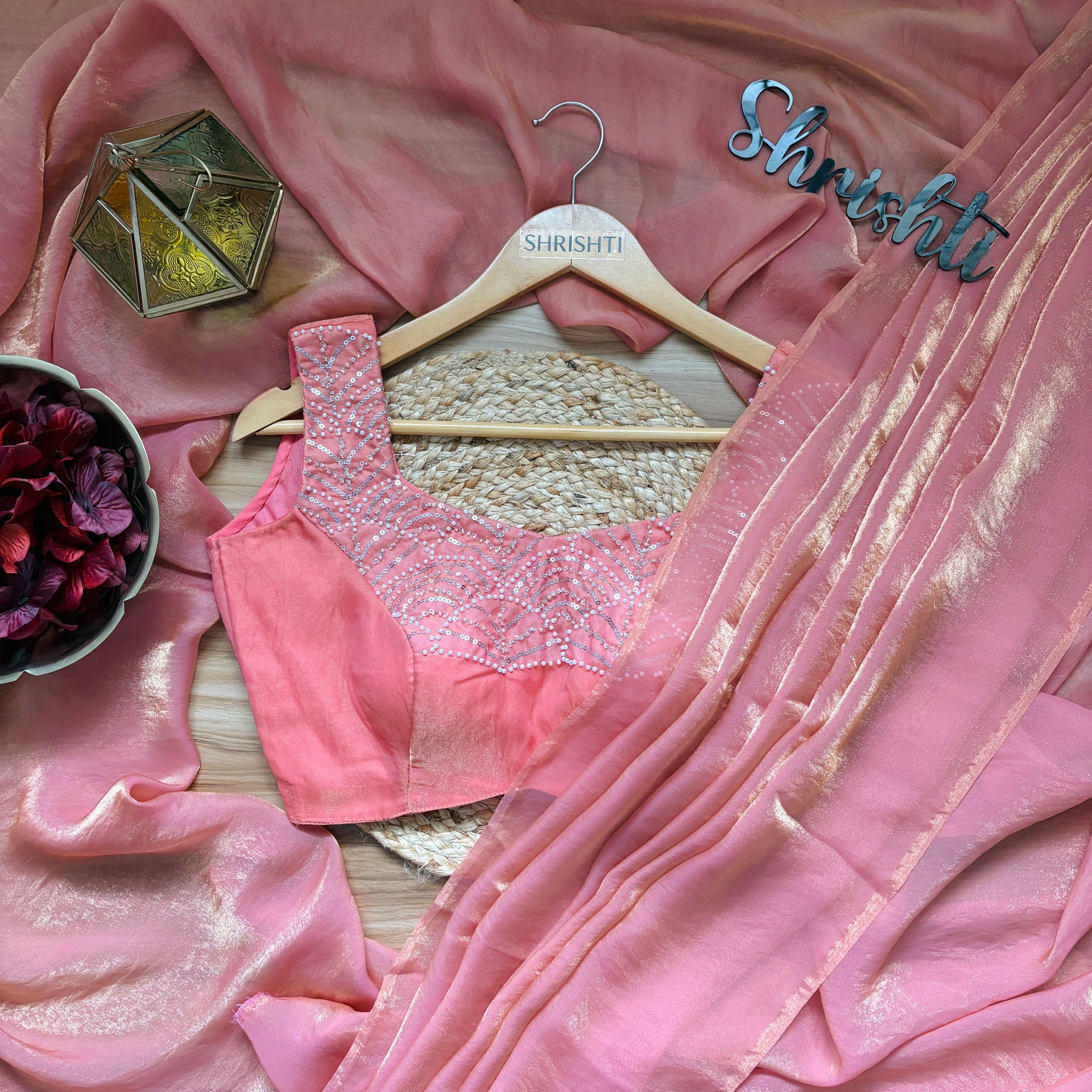 melora - satin organza