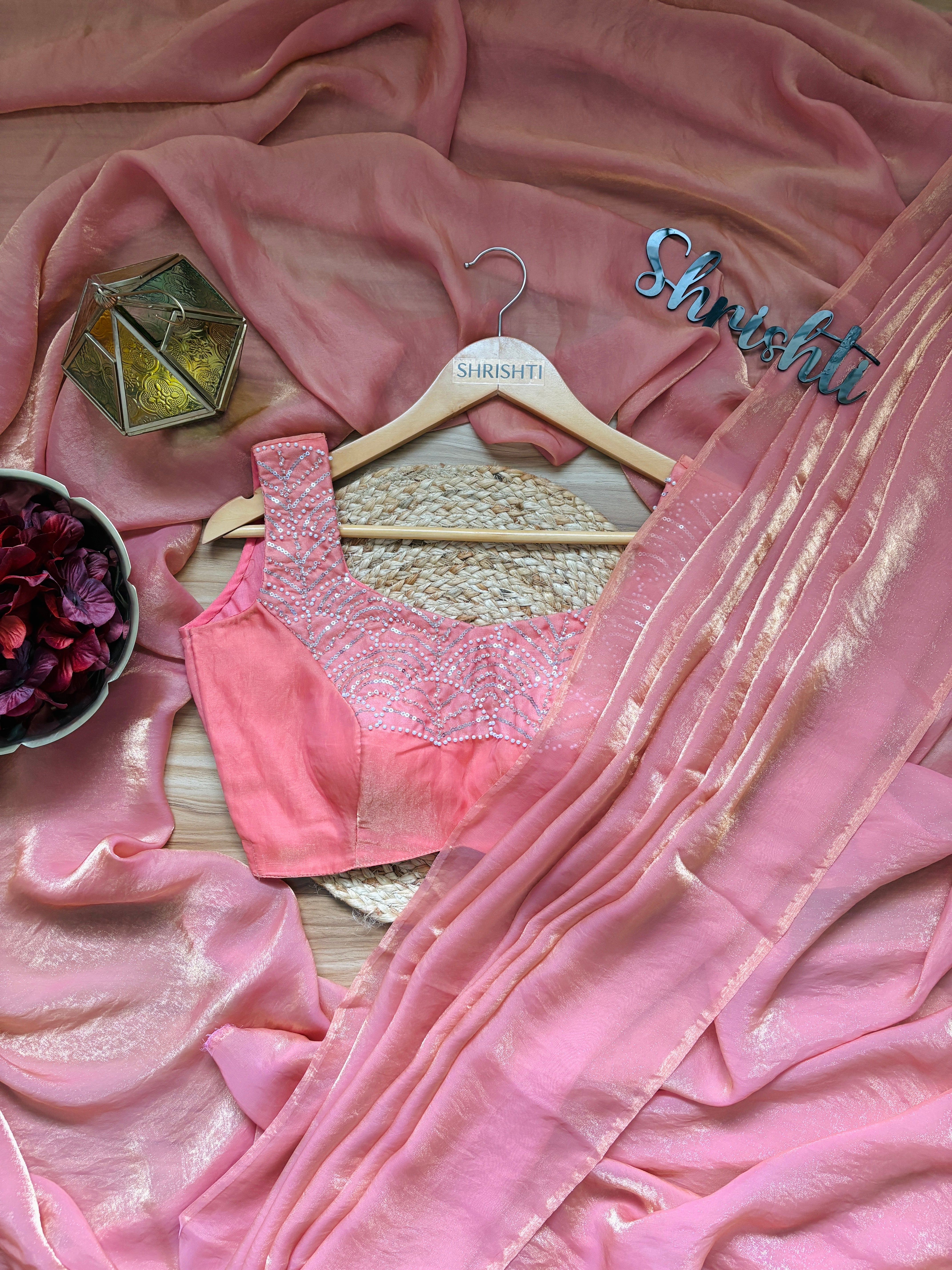 melora - satin organza