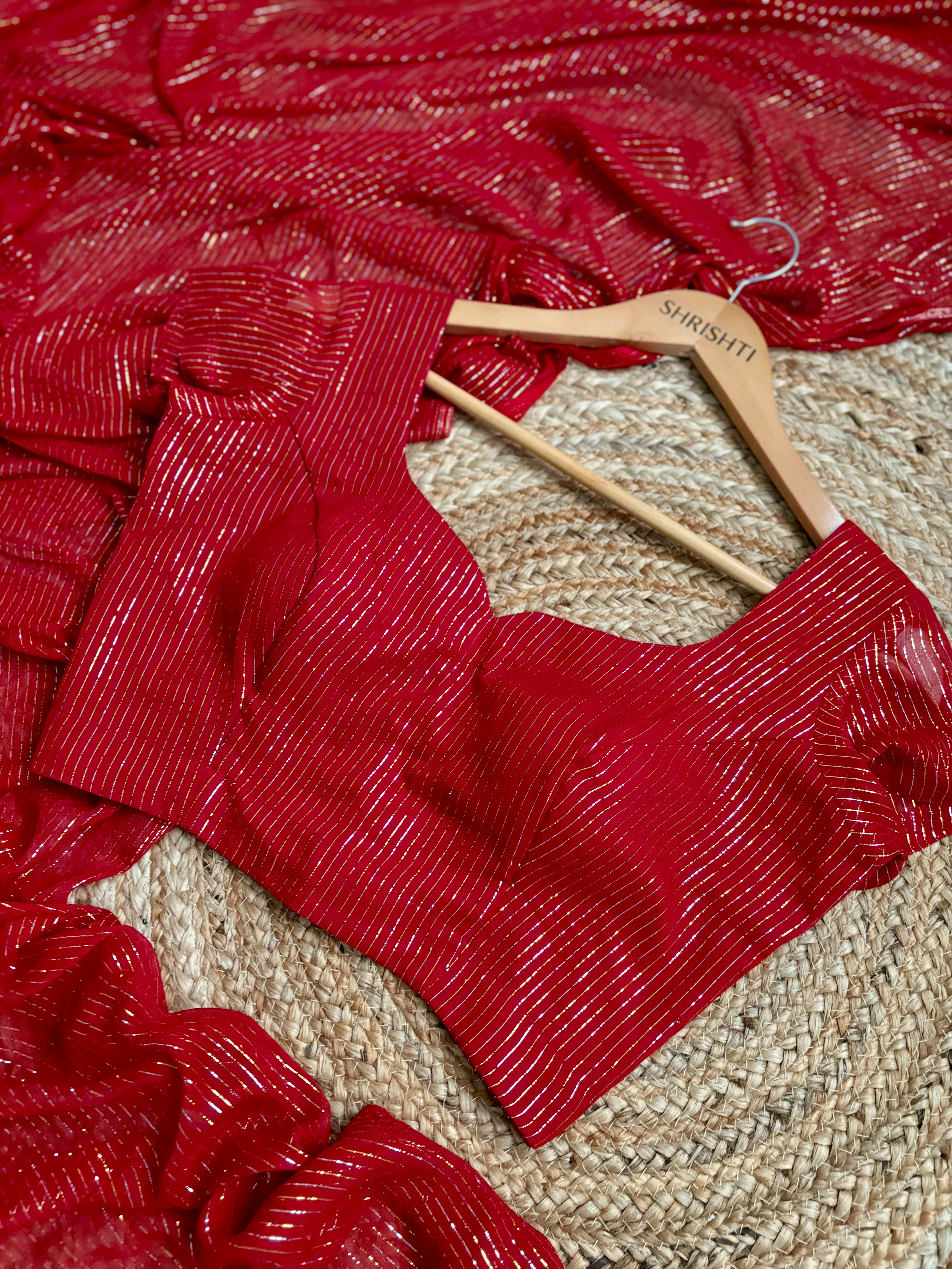 Crimson Aura - Pure viscose