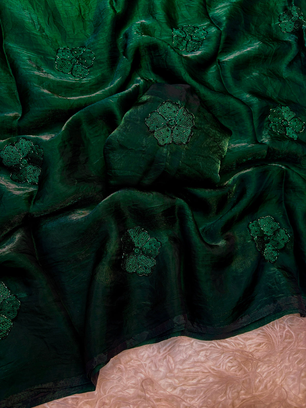 MBS007 - Silk Viscose ( Unstitched blouse )