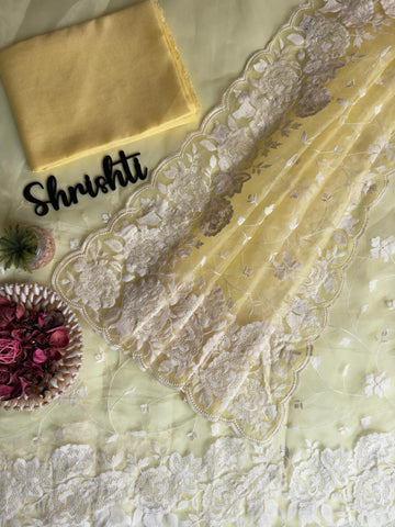 Zaina - floral Organza