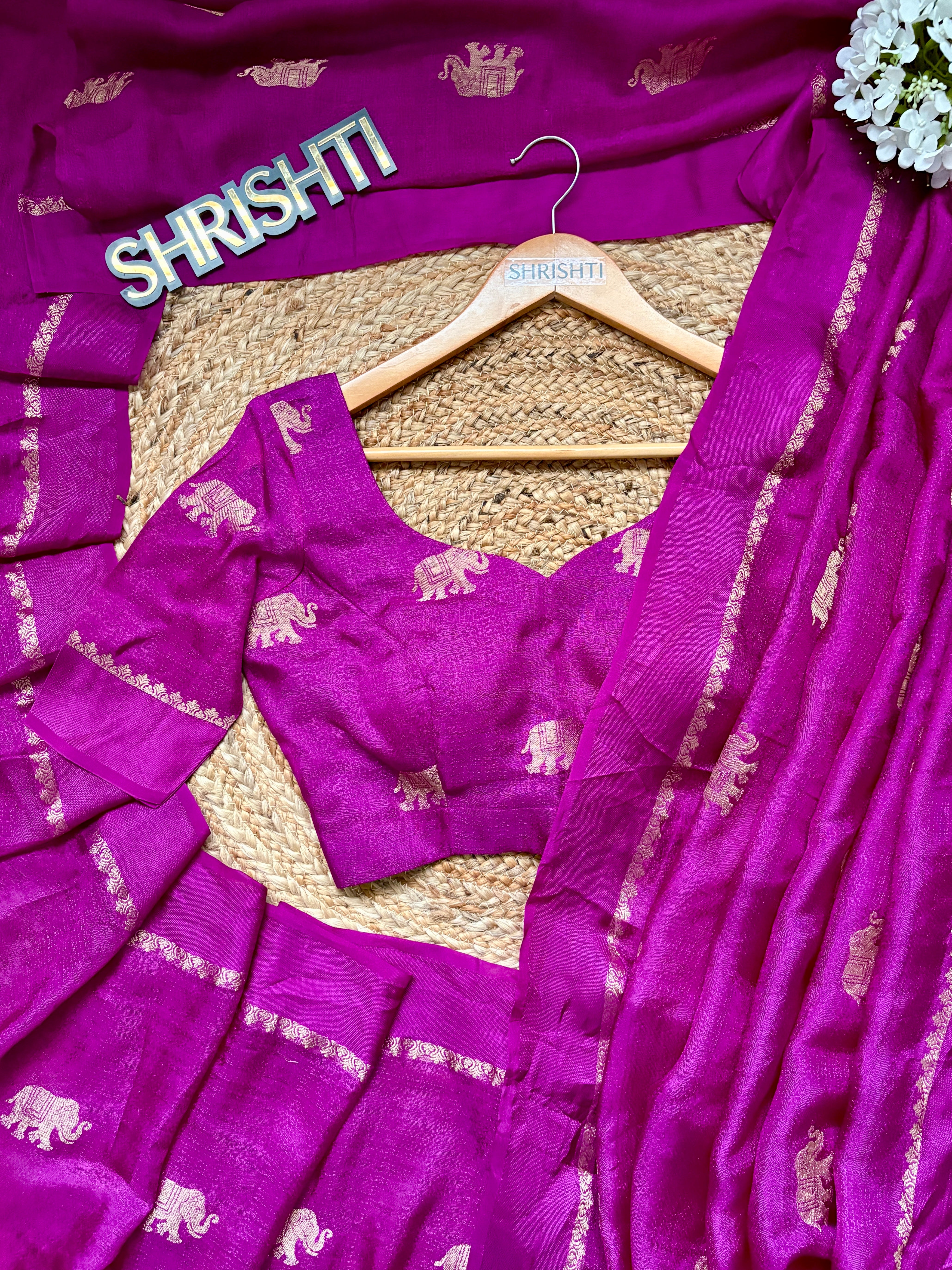 Haati elephant- Viscose