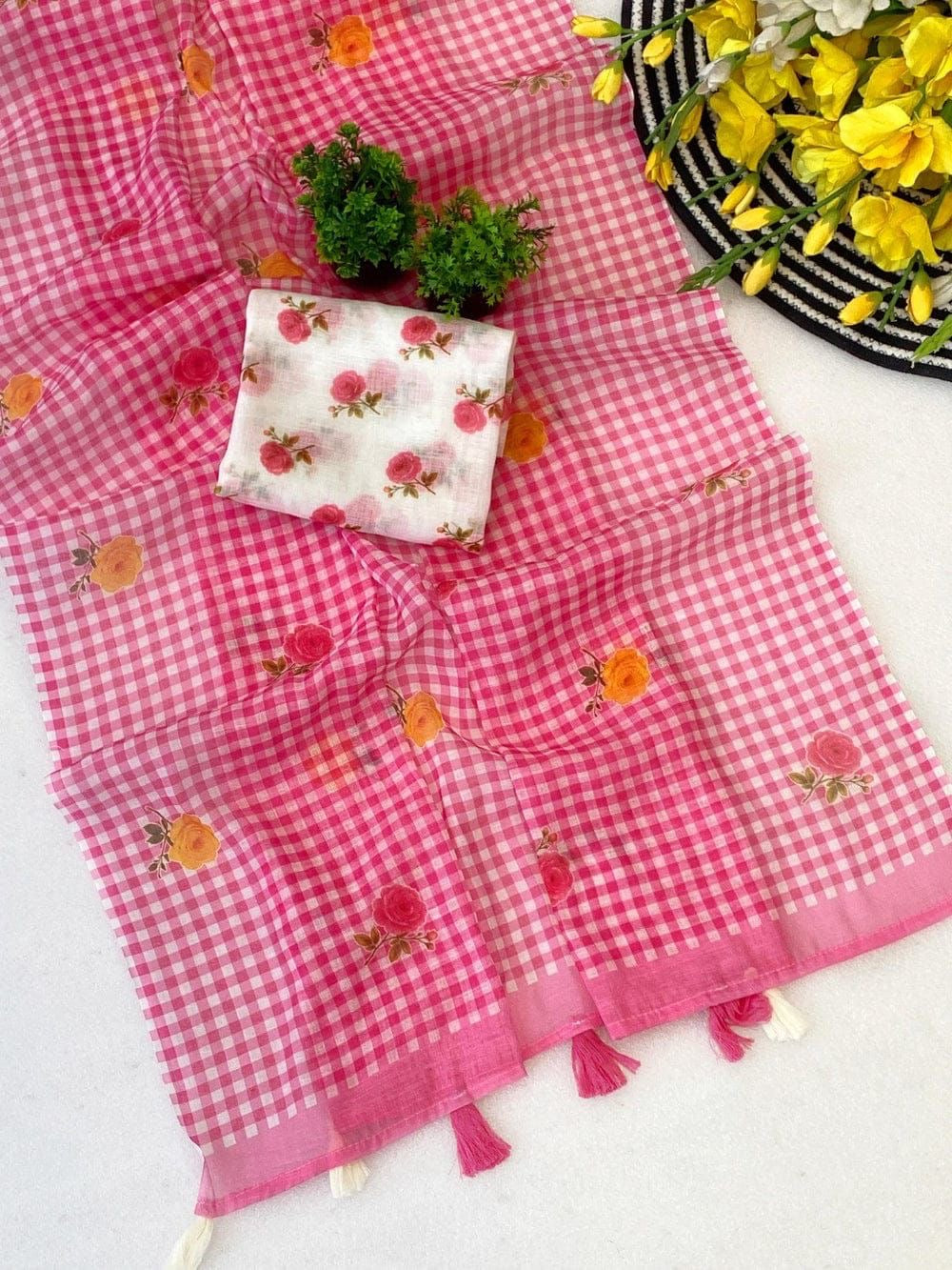 Petal pop combo - Cotton linen