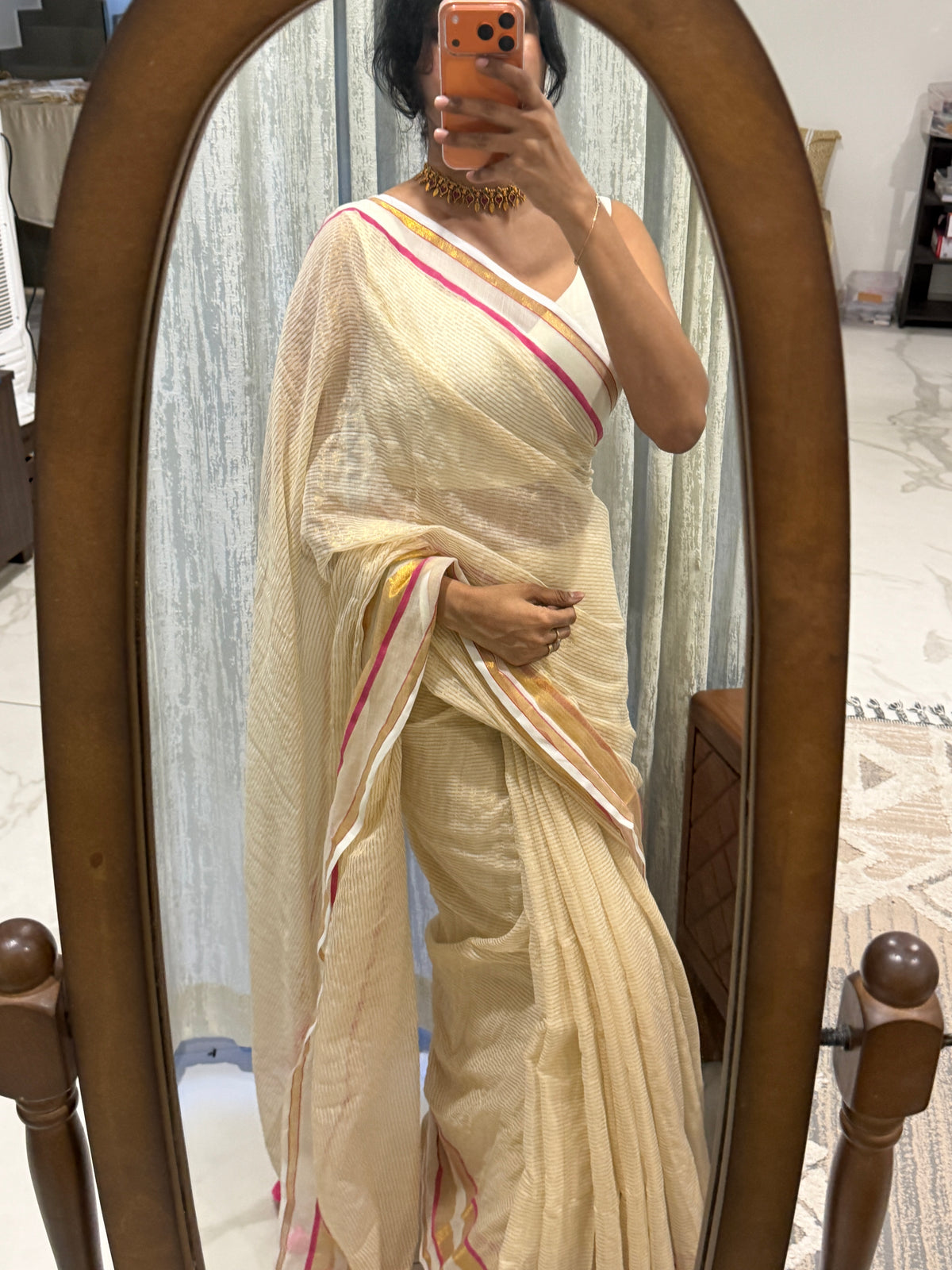 Onam Aura - Mul Cotton