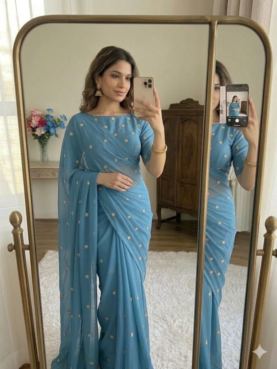 Yara - Crushed Georgette