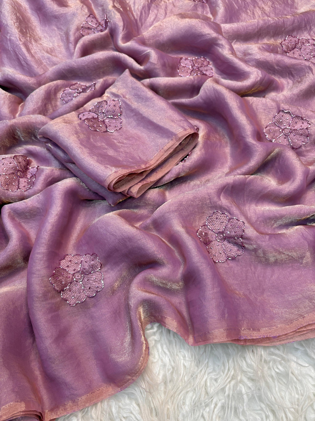 MBS007 - Silk Viscose ( Unstitched blouse )