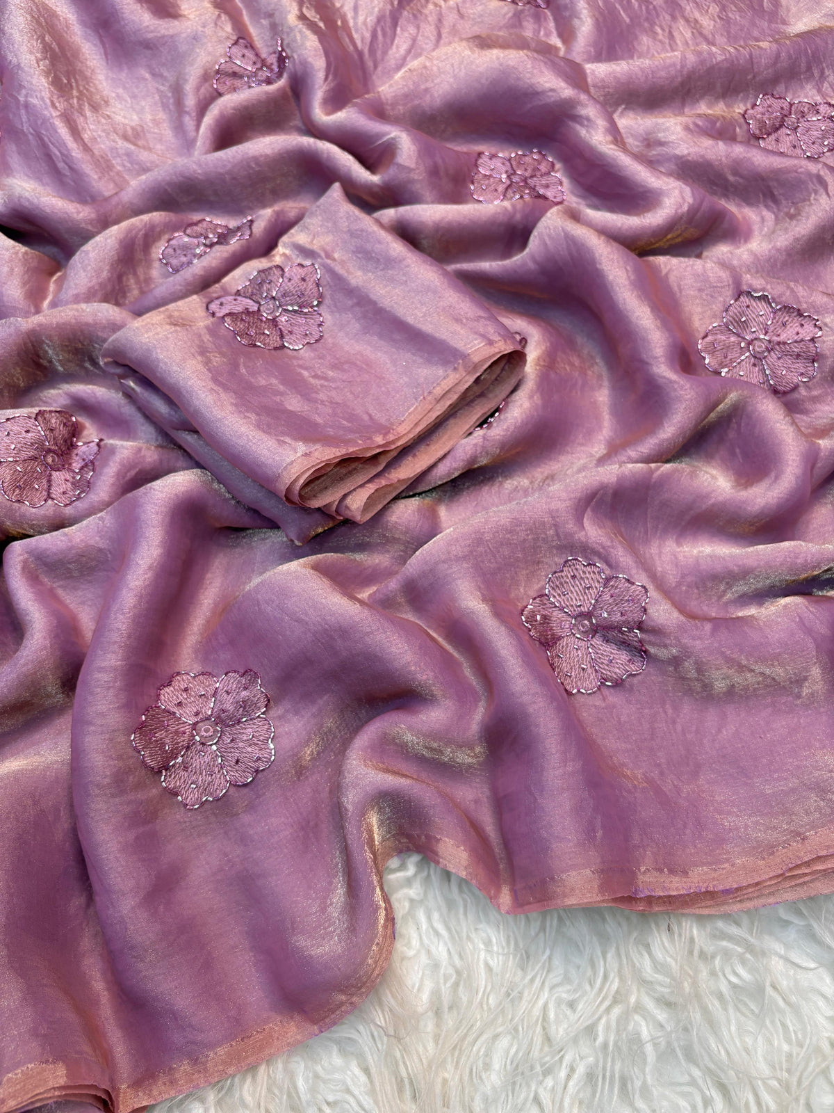 MBS007 - Silk Viscose ( Unstitched blouse )