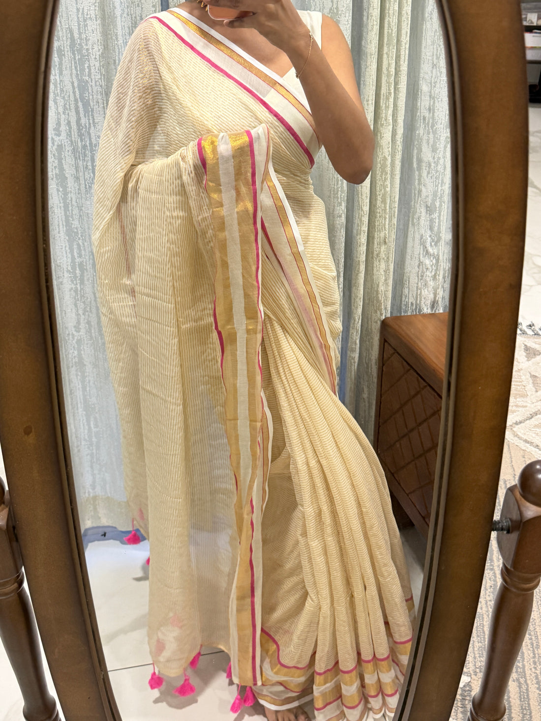 Onam Aura - Mul Cotton