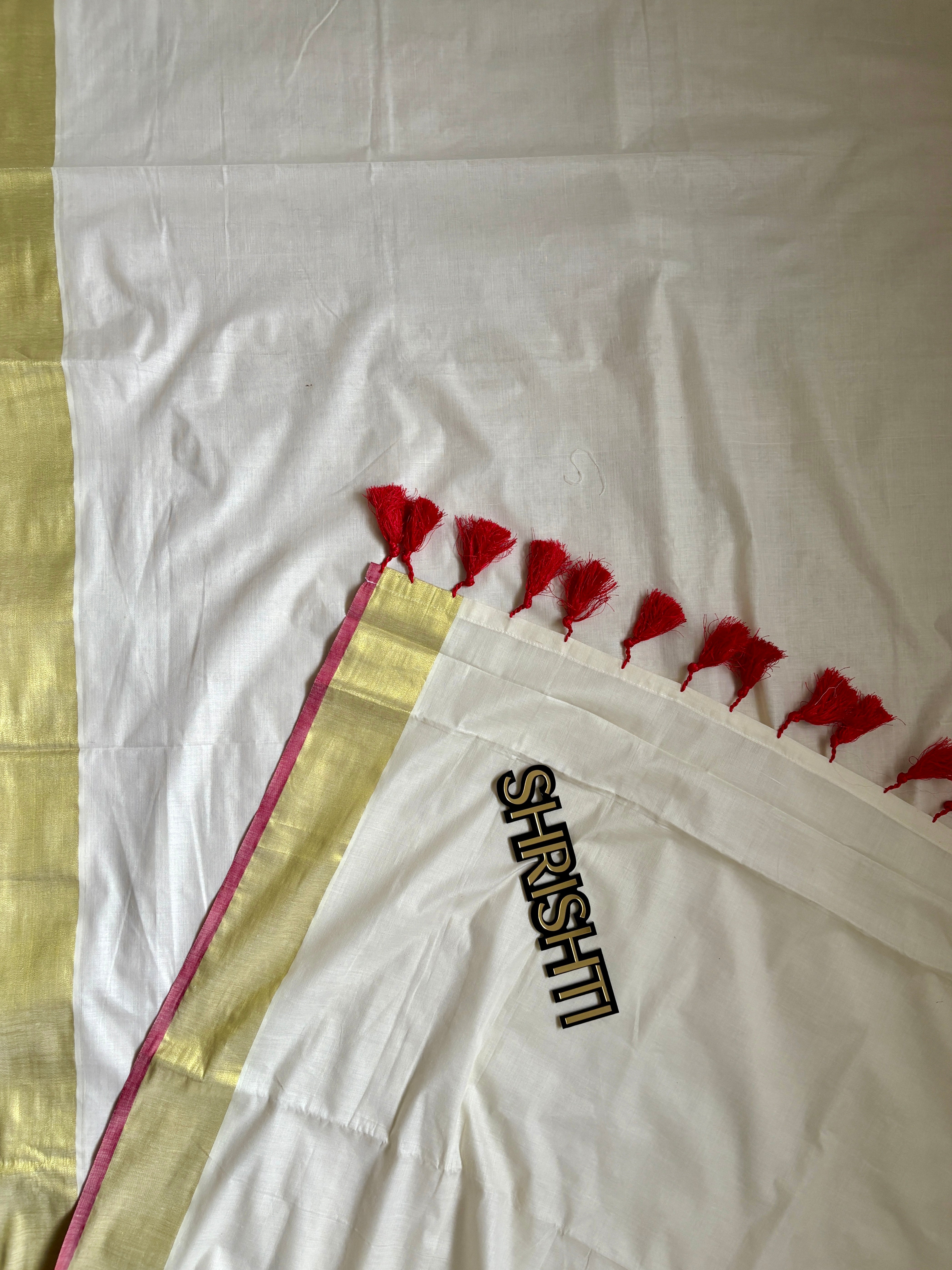 Ponkani - Kerala saree