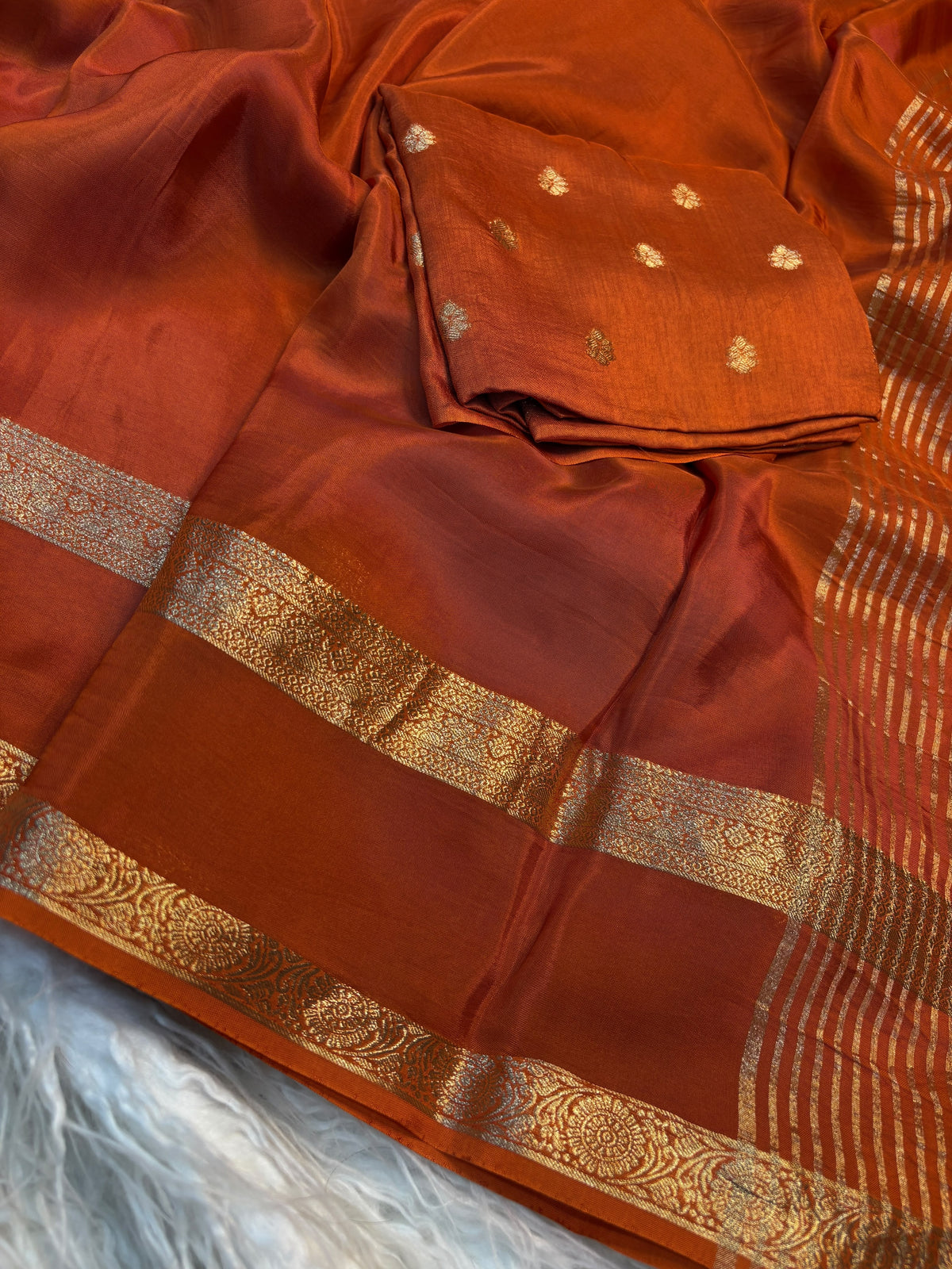 MBS041 - Mysore Viscose crepe (Unstitched blouse )