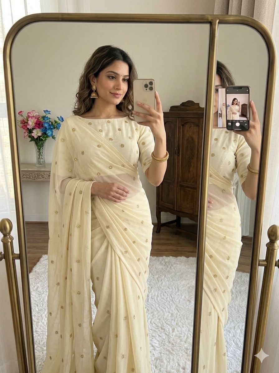 Yara - Crushed Georgette