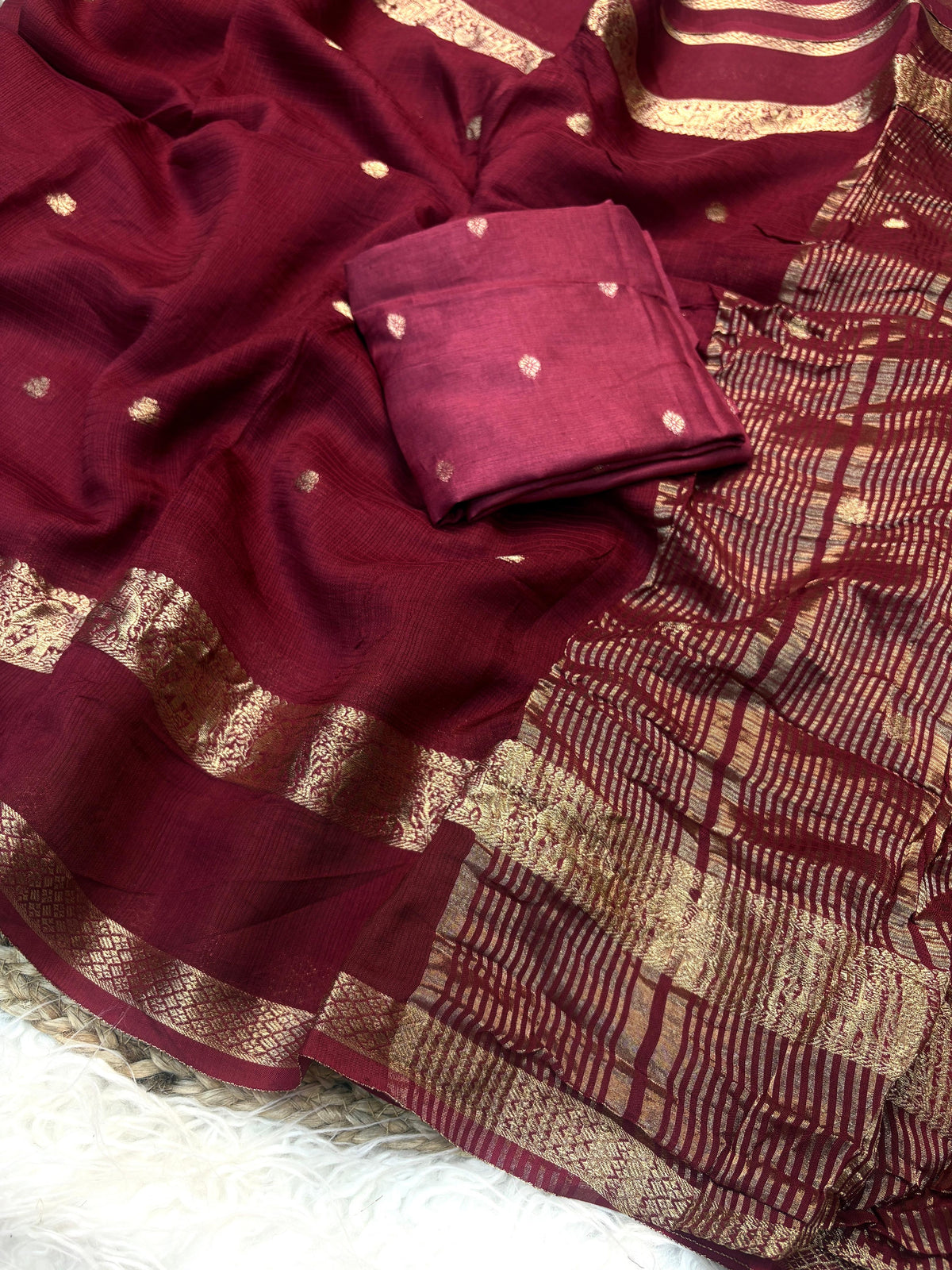 MBS015 - Kota ( Unstitched blouse )