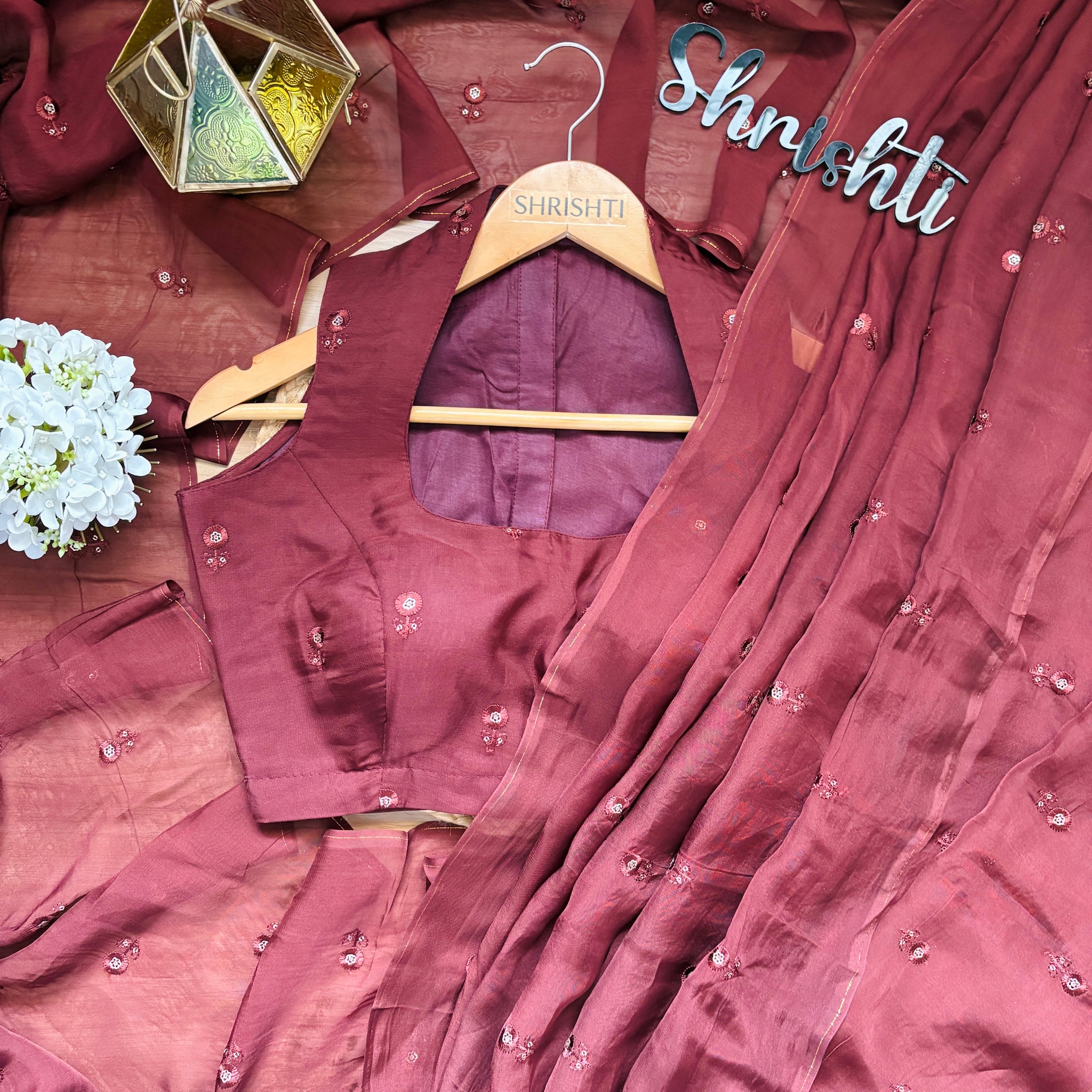 mira mist - pure silk organza