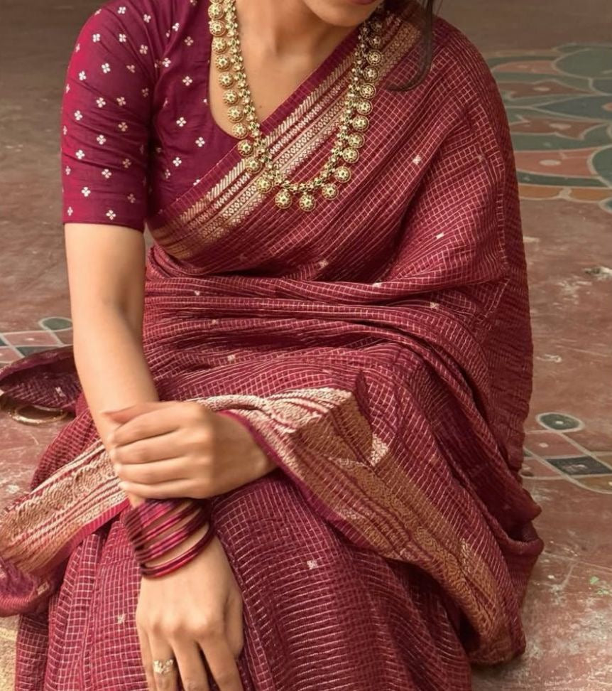 Samyukta - Viscose Checks