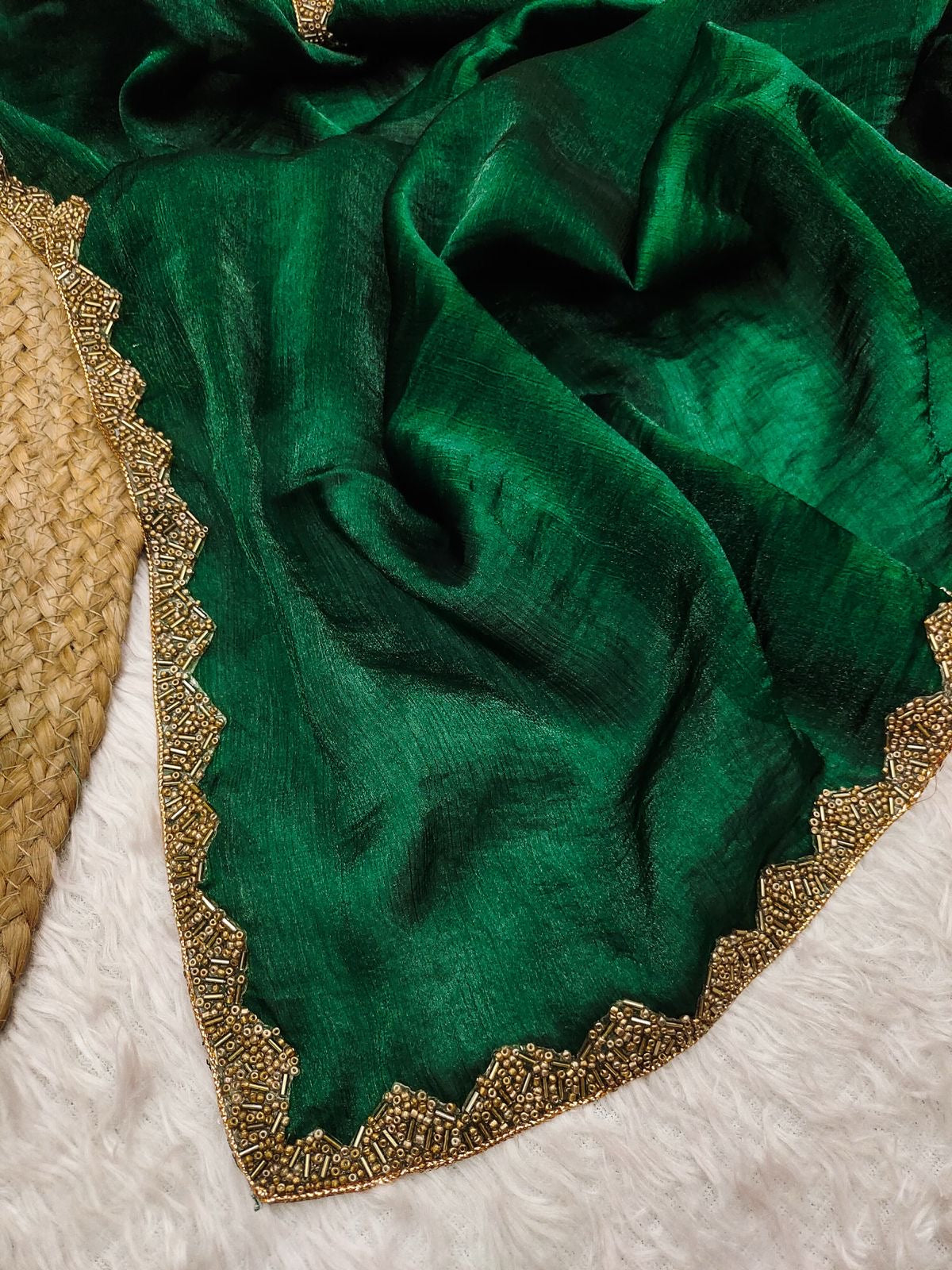 Queen - Metallic Chiffon