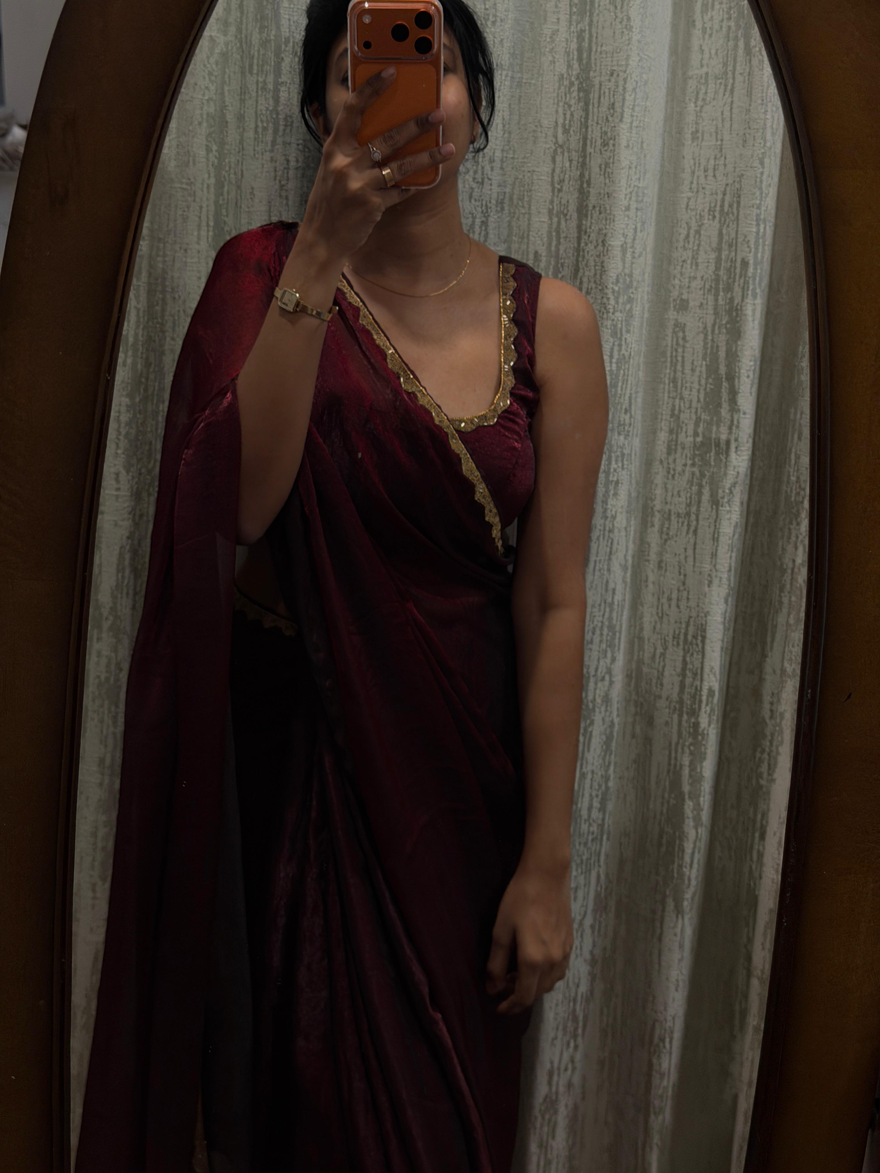 Queen - Metallic Chiffon