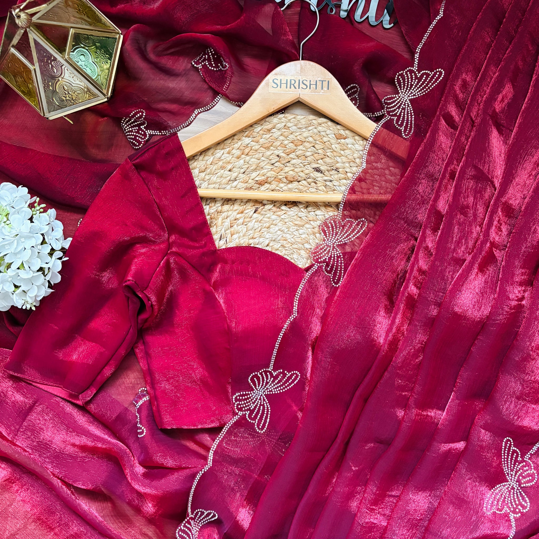 Partywear Chiffon Saree